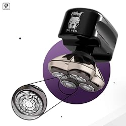 Skull Shaver Pitbull Silver PRO: Electric Head