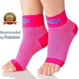 Dowellife Plantar Fasciitis Socks, Compression Foot Sleeves with Ankle & Arch Support, 24/7 Foot Care, Ease Heel Spurs & Swelling, Relieve Pain Fast, Improve Blood Circulation