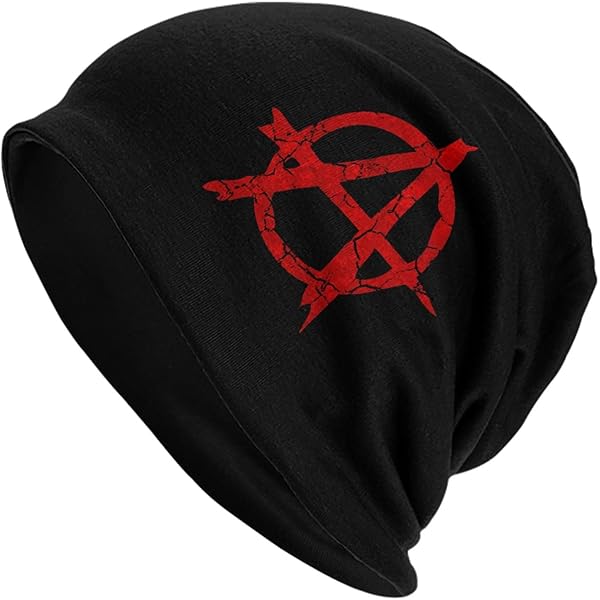 BUECDHYEI Hail Satan Satanic Pentagram Adult Knitted Hat