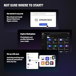 Elgato Stream Deck + White - Studio Controller with