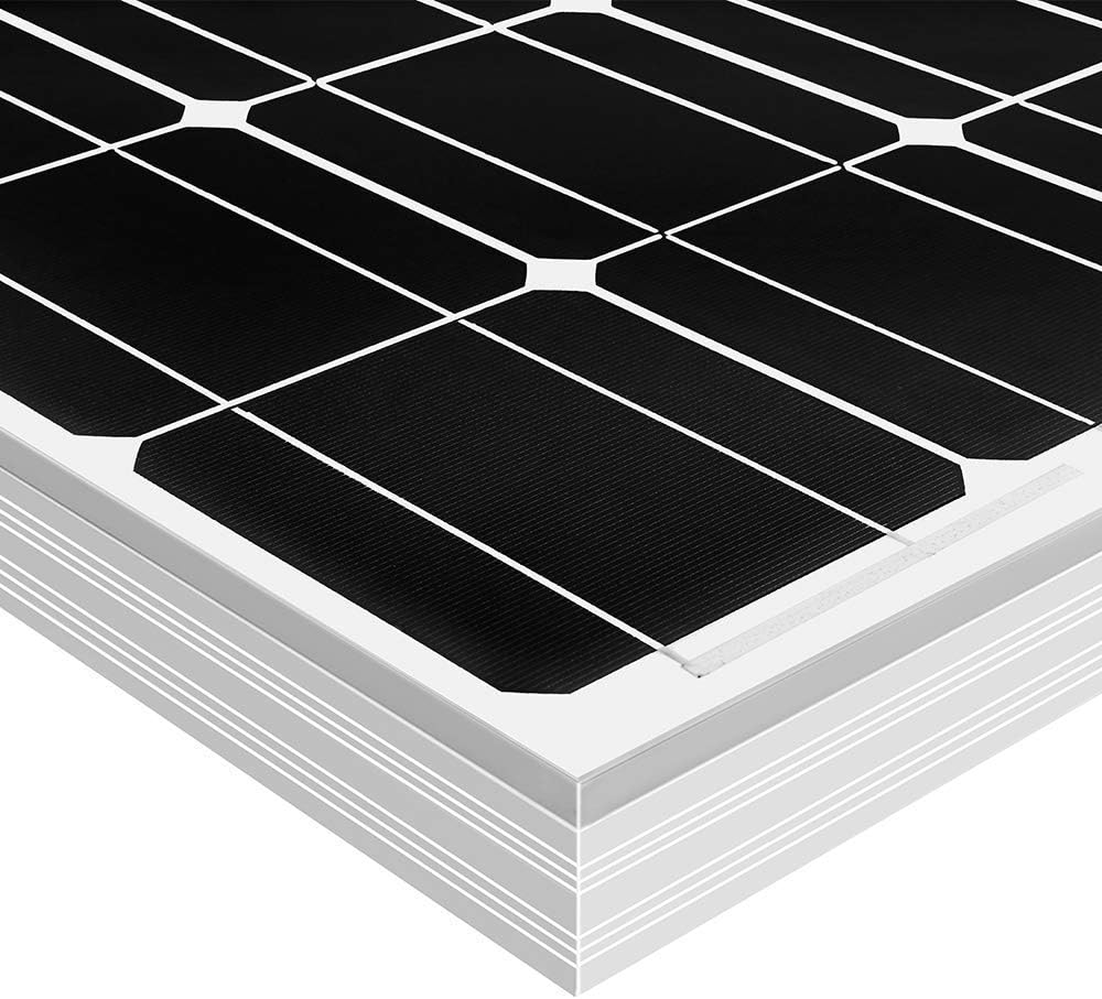 SUNGOLDPOWER 100 Watt 12V Monocrystalline Solar Panel Solar Module Kit：1pcs 100W Mono Solar Panel Solar Cell Grade A +20A LCD PWM Charge Controller Solar : Garden & Outdoor