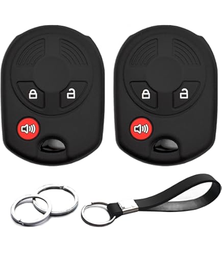 HOUTIAN 3-PCS For Ford Key Fob Cover 2017-2025 Edge,Fusion,Explorer - View #11