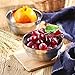 22oz Heavy Duty Metal Rice Cereal Bowls Disumos 304 Stainless Steel Serving Bowls Double Walled Ice Cream Soup Bowls Heat Insulated Mixing Bowls Set 2 Pack