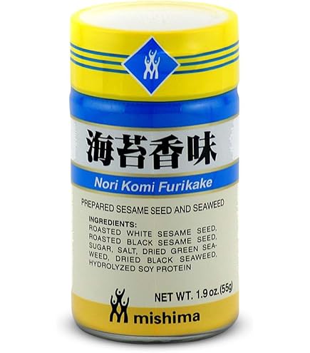 Amazon.com: Aji Nori Furikake (Seasoned Mix) - 1.9oz (Pack of 1
