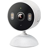 Tapo 1080p Indoor/Outdoor Security Camera - Free Person/Motion/Baby Cry Detection, Color Night Vision, IP65 Weatherproof, SD/Cloud Storage, Works w/Alexa & Google Home HybridCam