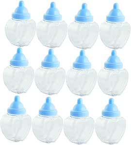 B Blesiya - 12 Botellas rellenas de Caramelos con Forma de corazón