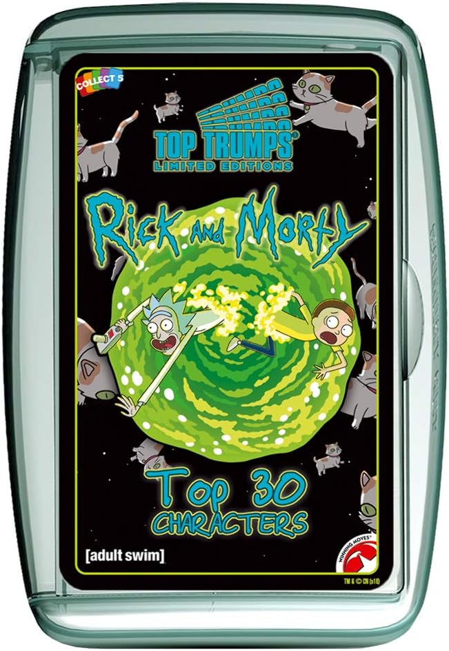 Top Trumps 31943 Specials Rick and Morty Card Game, Multi-Colour, for 3 years to 99 years, Multicolor, Medium