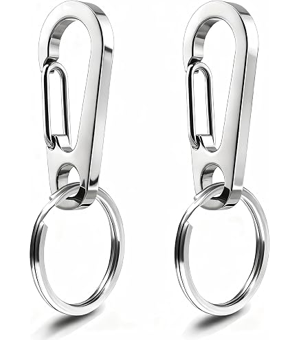 30 Anneaux Fendus En Acier Inoxydable - Diamètre 9 Mm Argenté - Pour Médailles Chien, Clés, Fabrication Bijoux, Organisation