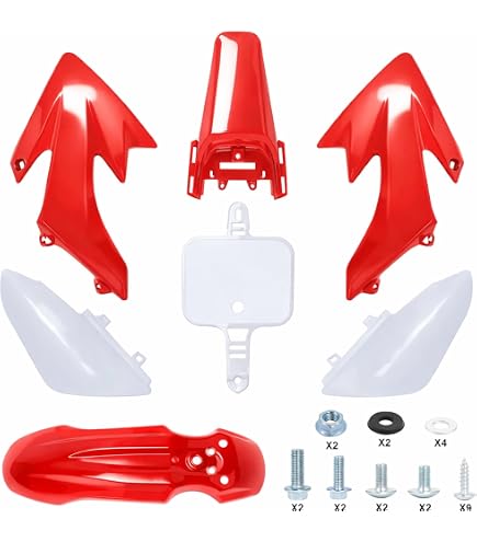 Amazon.com: JIAXIMAN CRF50 Plastics Kit Pit Bike Parts Fairings