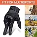 FREETOO Hard Knuckle Gloves for Men,Strong Protection for Motorcycle and Heavy Duty Work