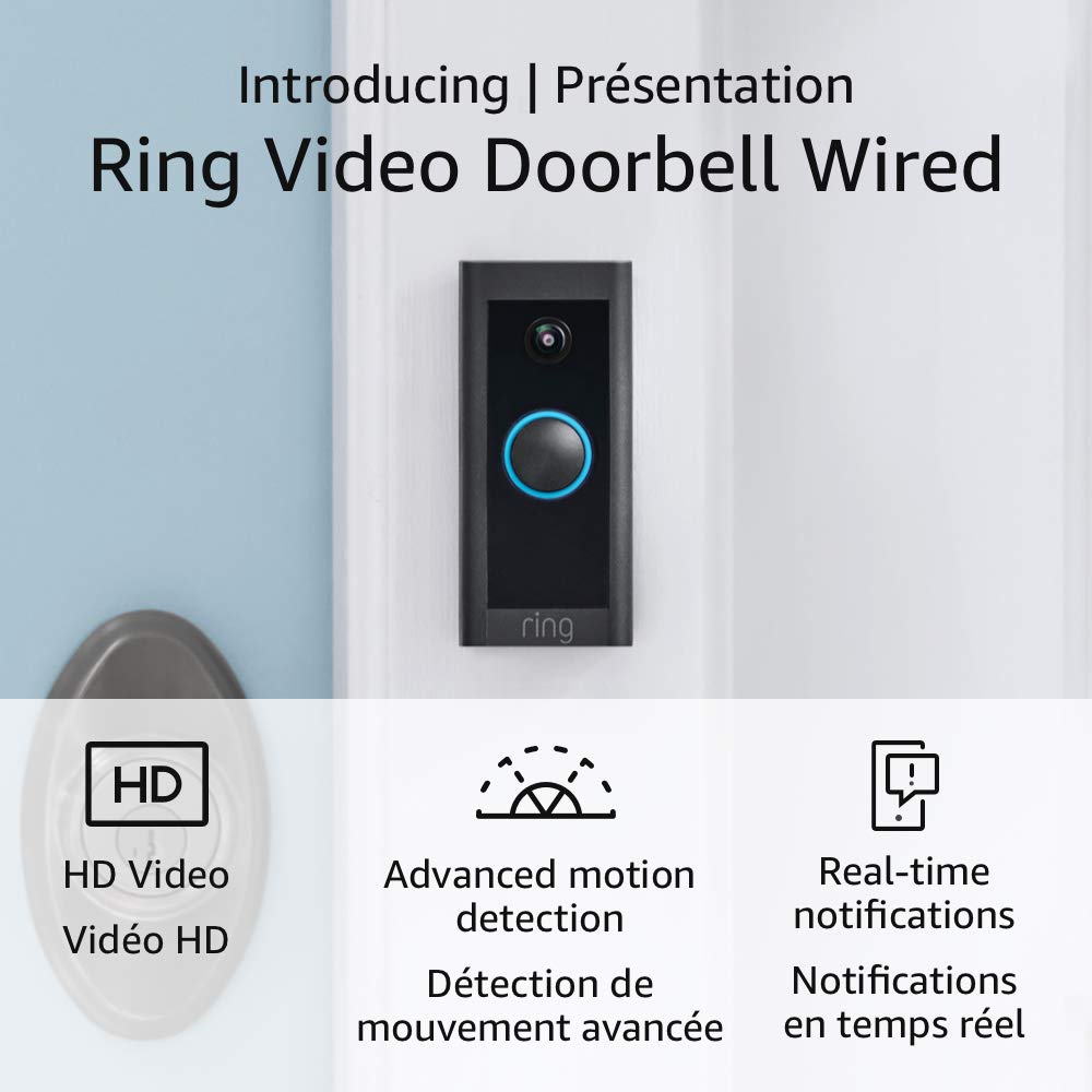 Introducing Ring Video Doorbell Wired – Convenient, essential features