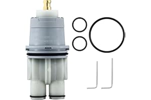 AHENBAL RP46074 Shower Cartridge, Compatible with Delta 13/14 Series Shower Faucet, Replacement Monitor MultiChoice Cartridge, Single Handle Universal Shower Cartridge Repair Assembly with RP22734 Bonnet Nut