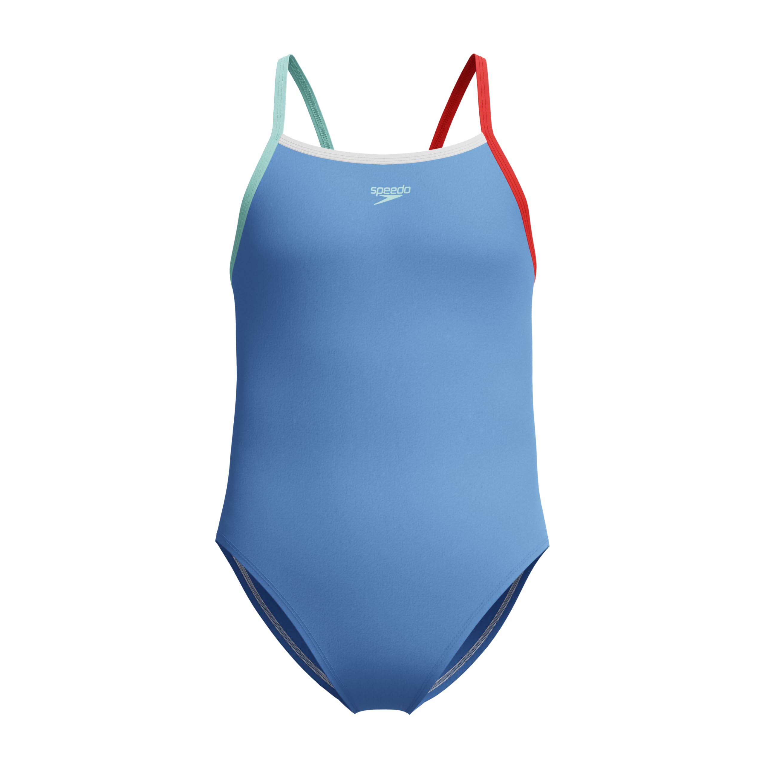 Speedo Girl's Swimsuit One Piece Thin Straps Image
