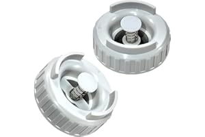 HQRP 2-Pack Bottle Valve Cap Compatible with MoistAir EA1407, HD1407, HD1409, EA14070, HD14070 Humidifiers, ESK509229-1, ESK819024, ESK822419-2, CAP291 Replacement Parts