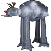 Gemmy 8.5Ft. Tall Christmas Inflatable Airblown Star Wars at-at Indoor/Outdoor Holiday Decoration