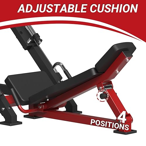 syedee Leg Press Machine, Leg Machine with Linear Bearing