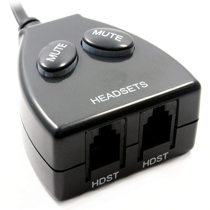 ICHOOSE LIMITED Double Telephone Adapter Phone Splitter Converter for