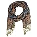 Falari Women's Woven Paisley Pashmina Shawl Wrap Scarf 80