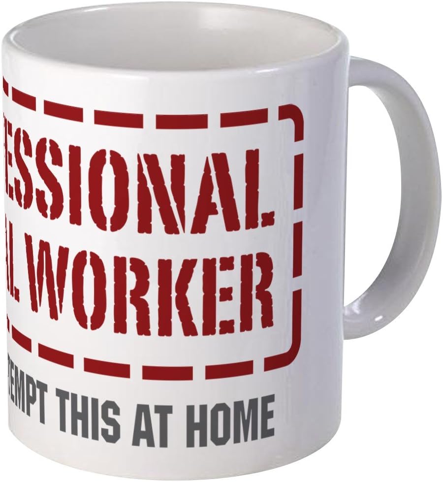 CafePress Professional Social Worker Mug Unique Coffee Mug, Coffee