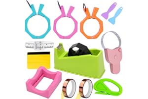 WAQONUY 3-Size Tumbler Clamp for Sublimation,Cup Cradle for Crafting Tumblers,Sublimation Cup Holder Clamp for 20oz 30oz Cups,Mug Clamps for Sublimation,Tumbler Wrapper