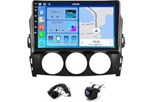 moseiny for Mazda MX-5 Car Stereo Radio 2006-2021 with Wireless Carplay Android Auto 9 Inch HD Touchscreen Car Radio Mirror L