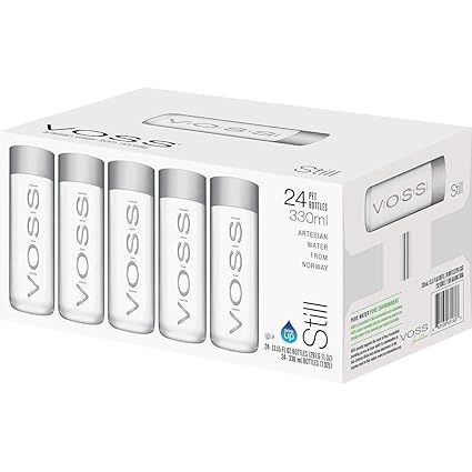 VOSS Water - Stilles Wasser PET - Box mit 24 Einheiten - 24 x 330ml