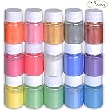 Polvere Mica Oro Diamante Per Resina Epossidica - 15g, Pigmento Naturale Per Fai Da Te - Foto 12