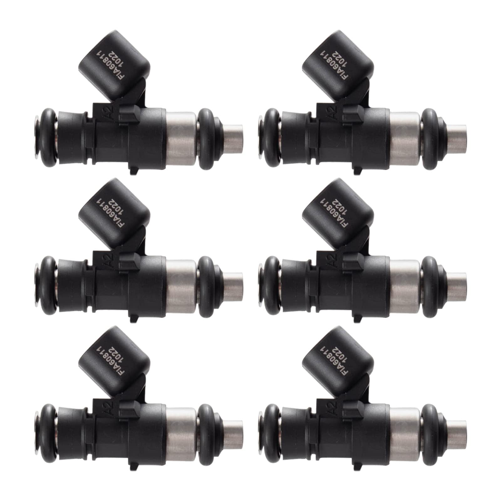 TRQ Fuel Injector Set Fits 2011-2019 Ford 2011-2019