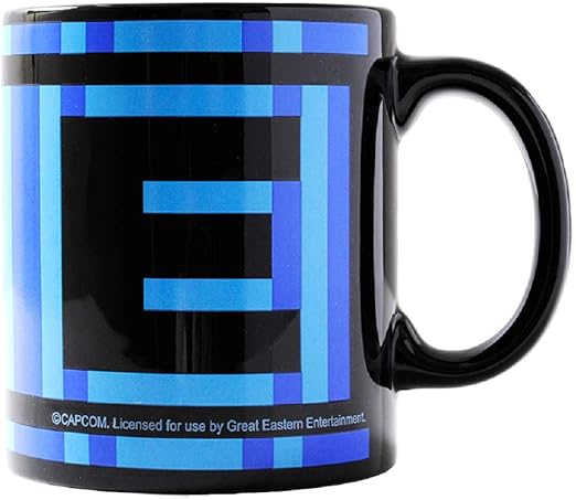 Amazon Com Mega Man 10 E Tank Mug Coffee Cups Mugs