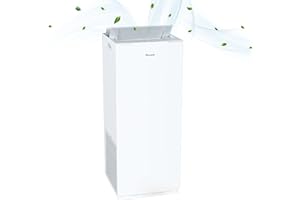Daikin MCKB70YSAU Room Air Purifier for Home, HEPA, Activated Carbon, Pre-Filter and UVC LED Light, Zero Ozone Product, CARB Certified, 12.5 x 12.5 x 30 in