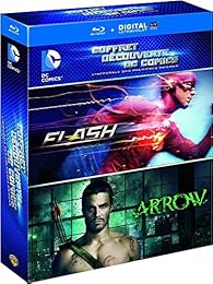 Coffret Découverte Dc Comics, L'intégrale Des Premières Saisons : Flash + Arrow - Blu-Ray+ Copie Digitale