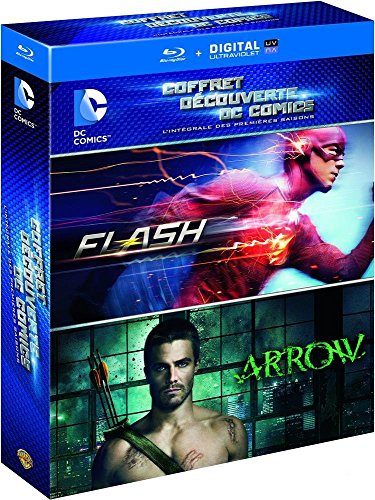 Coffret Découverte Dc Comics, L'intégrale Des Premières Saisons : Flash + Arrow - Blu-Ray+ Copie Digitale