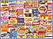 White Mountain Puzzles Vintage Candy Wrappers - 300 Piece Jigsaw Puzzle