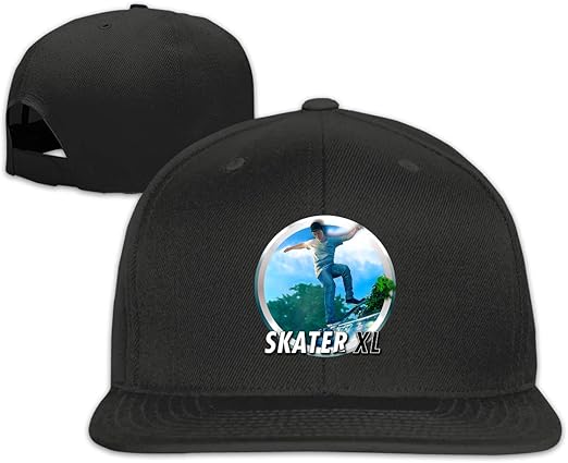 skater flat bill hats