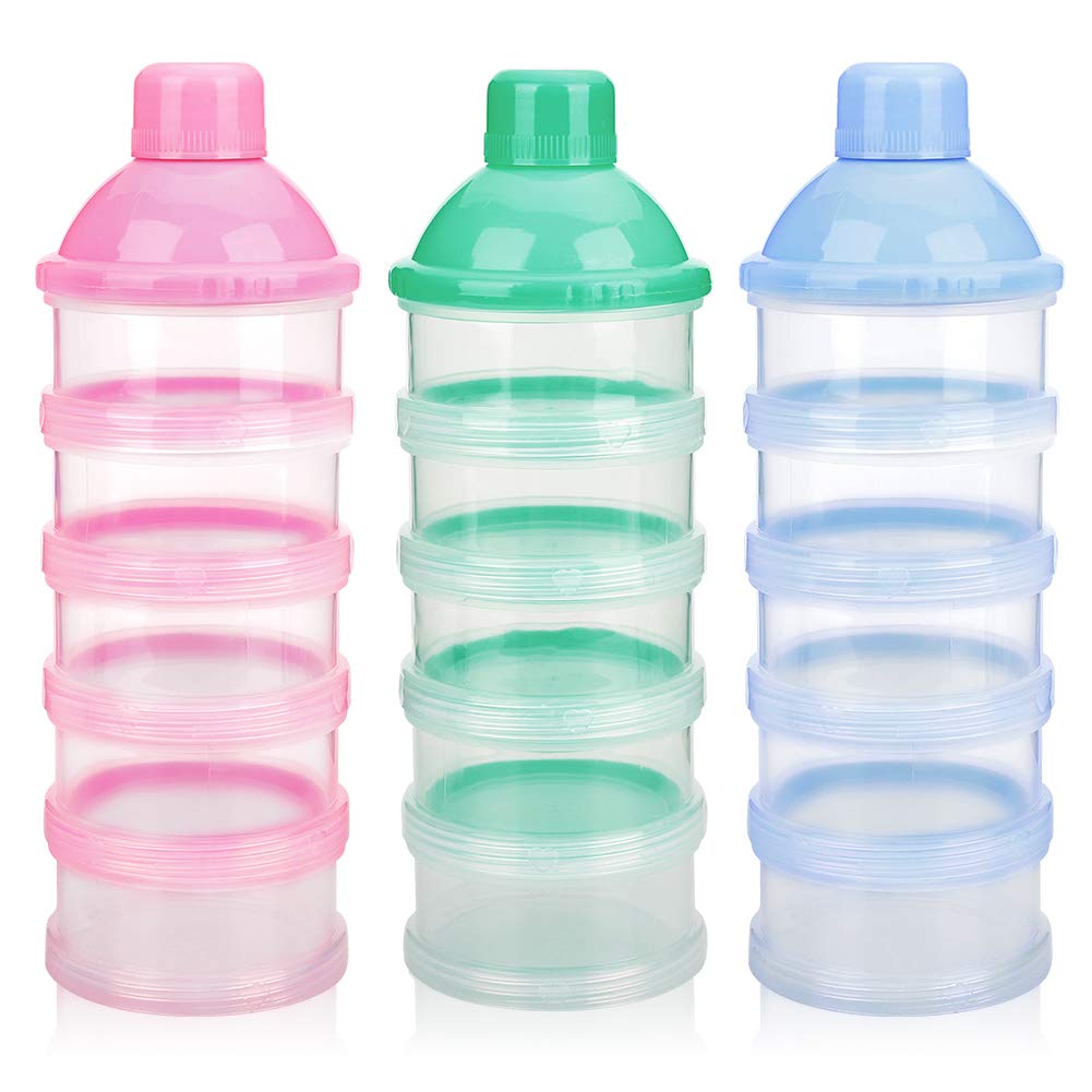 Accmor Formula Dispenser On The Go, 5 Compartments