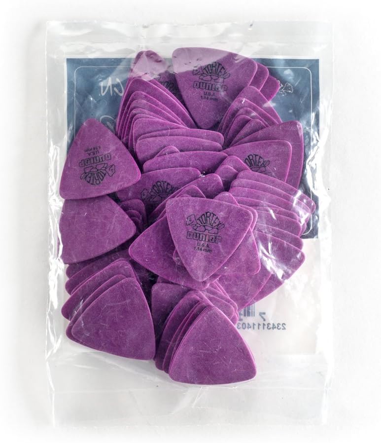 Jim Dunlop 431R1.14 Guitar Picks, 1.14 mm, Violet - Image 3