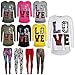 Kids Girls T Shirt Love Tartan Zebra Leopard Print Trendy Fashion Top 7-13 Years