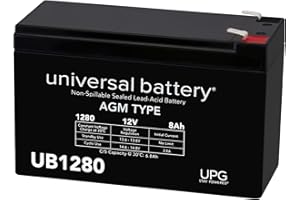 UPG UB1280 12V 8AH SLA BATTERY REPLACEMENT for APC UPS - RBC12 BATTERY