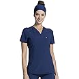 Infinity Cherokee V-Neck Nurse Scrub Top for Women with Rib-Knit Panel and Tuckable CK687A