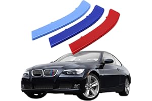 VaisbyTown Automotive Grille Inserts for BMW 3 Series E92 E93 320i 325i 330i 335i 2006-2009(Only Fit 14-Beams),Front Grill Accessories