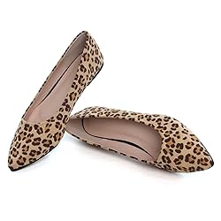 ChaiRong Zhou Casual Flats for Women Soft Suede