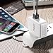 noot products Charger for LG V40/G7/G6/G5/LG V30/V20-24W 2.4 amp 2-Port Home Wall Charge Adapter with 6FT / feet USB Type C to A Fast Charging Cable Cord