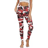 PCSJRKG Yoga Pants Leggings with Pockets, High Waist Workout Leggings for Women Tummy Control Workout Yoga Pants