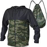 Quikflip 2-in-1 Reversible Backpack Jacket (As Seen on Shark Tank) Unisex Dryflip Windbreaker
