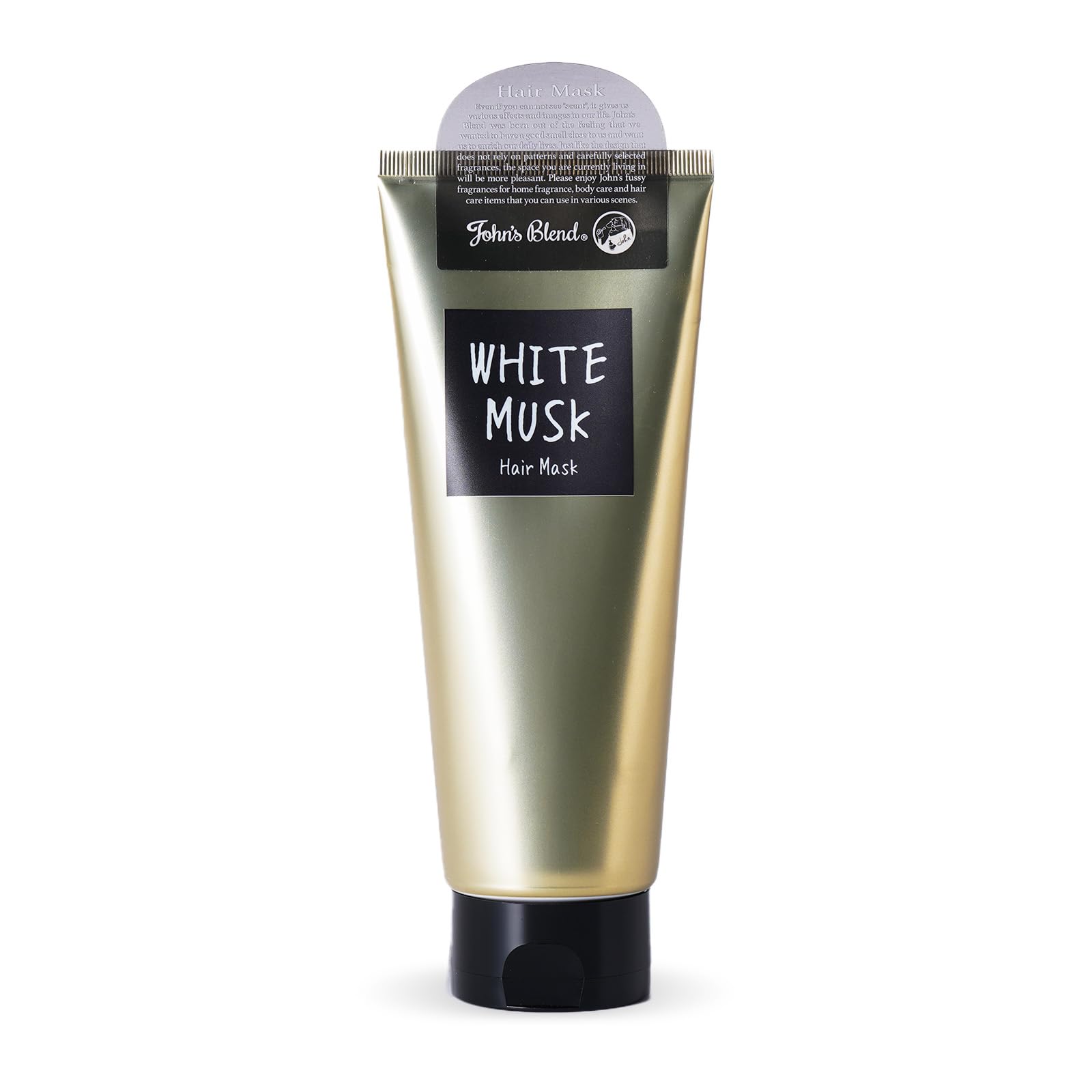 John's Blend(ã‚¸ãƒ§ãƒ³ã‚ºãƒ–ãƒ¬ãƒ³ãƒ‰) ãƒ˜ã‚¢ãƒžã‚¹ã‚¯ ä¿湿æˆåˆ†é…åˆ OA-JON-49-1 ãƒ›ãƒ¯ã‚¤ãƒˆãƒ ã‚¹ã‚¯ 200g