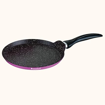 Wonderchef Athena Aluminium Dosa Tawa, 25cm, Pink