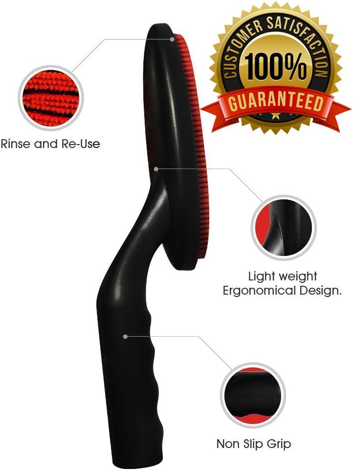 Lint Remover By Furzie. Removes Lint, Pet Hair And Debris From All Types of Clothing, Upholstery and Furniture. Including Cotton, Linen, Cashmere, Silk, Flanel and Woolen. No Refills Required. Simply Wash And Rinse. AS SEEN ON TV.