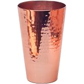 Sertodo Copper Cups for Drinking | Hand Hammered Pure Copper | 16 oz