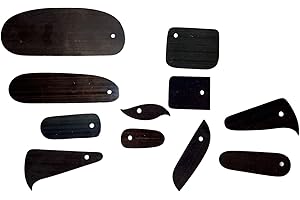 JWQFBC 11x Violin Scrapers Set, Violin Making Tools, Violin Tools for Luthier Violinist