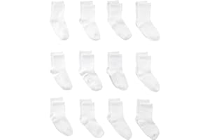 Simple Joys by Carter's baby-girls 12-pack Neutral Sock CrewSocks